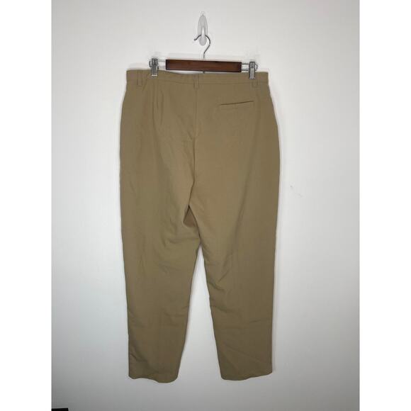 Harve Bernard women's 16 slacks trousers dress pants khaki camel light weight - Picture 9 of 12
